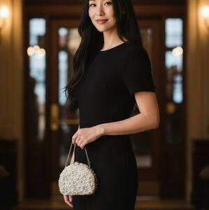 Elegant  Pearl Handbag